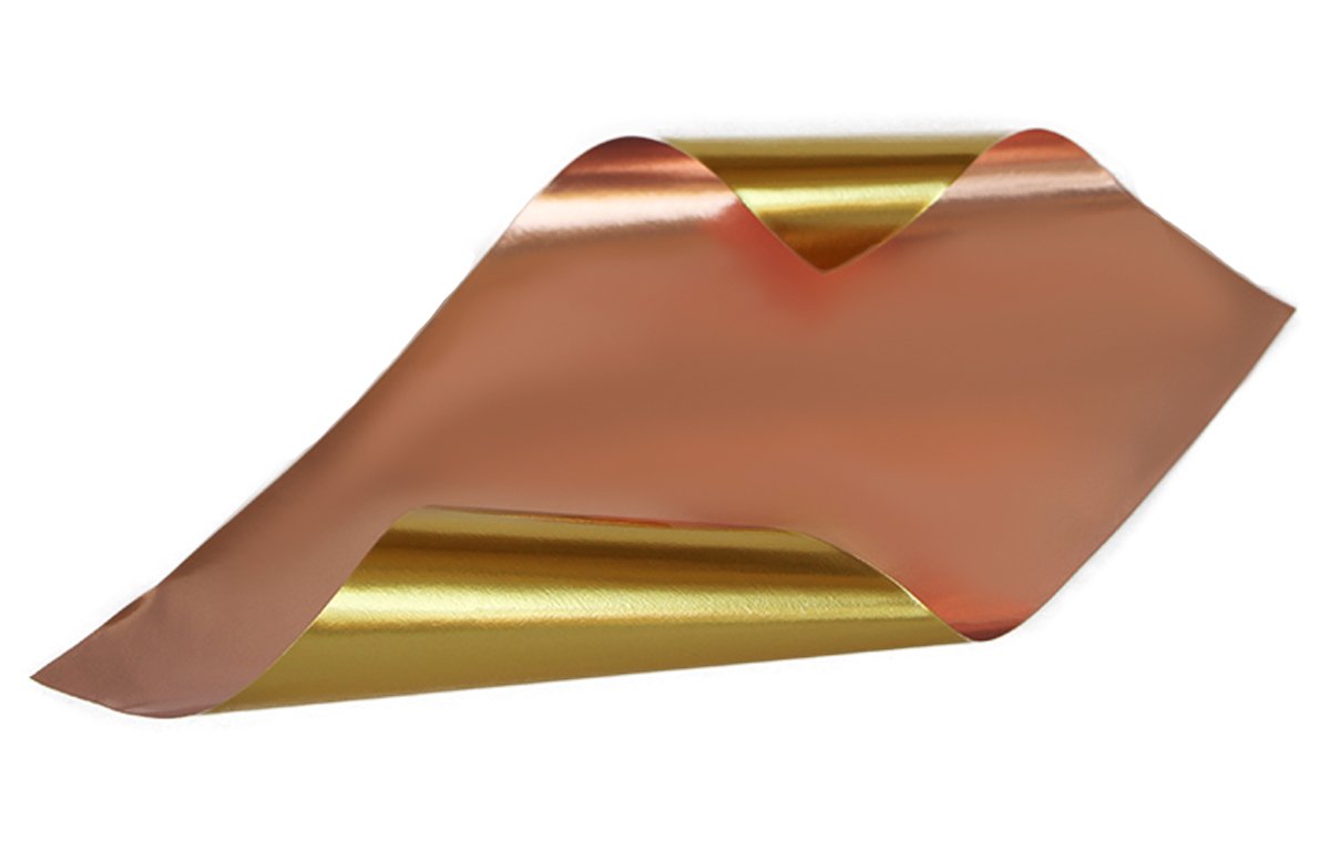 Copper/Gold Glossy Rinea Foiled Paper