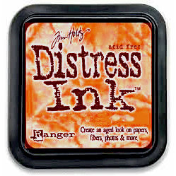 Distress Ink Spiced Marmalade & Oxide
