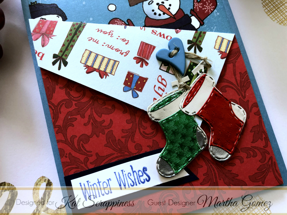 Christmas Stocking Banner Cards