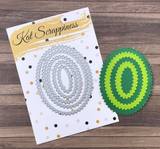 Zig Zag Oval Dies by Kat Scrappiness