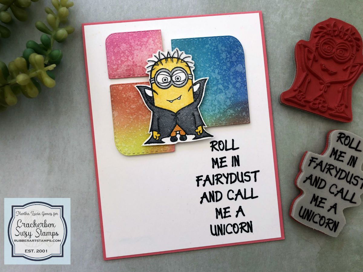 The Minions are in Crackerbox & Suzy Stamps