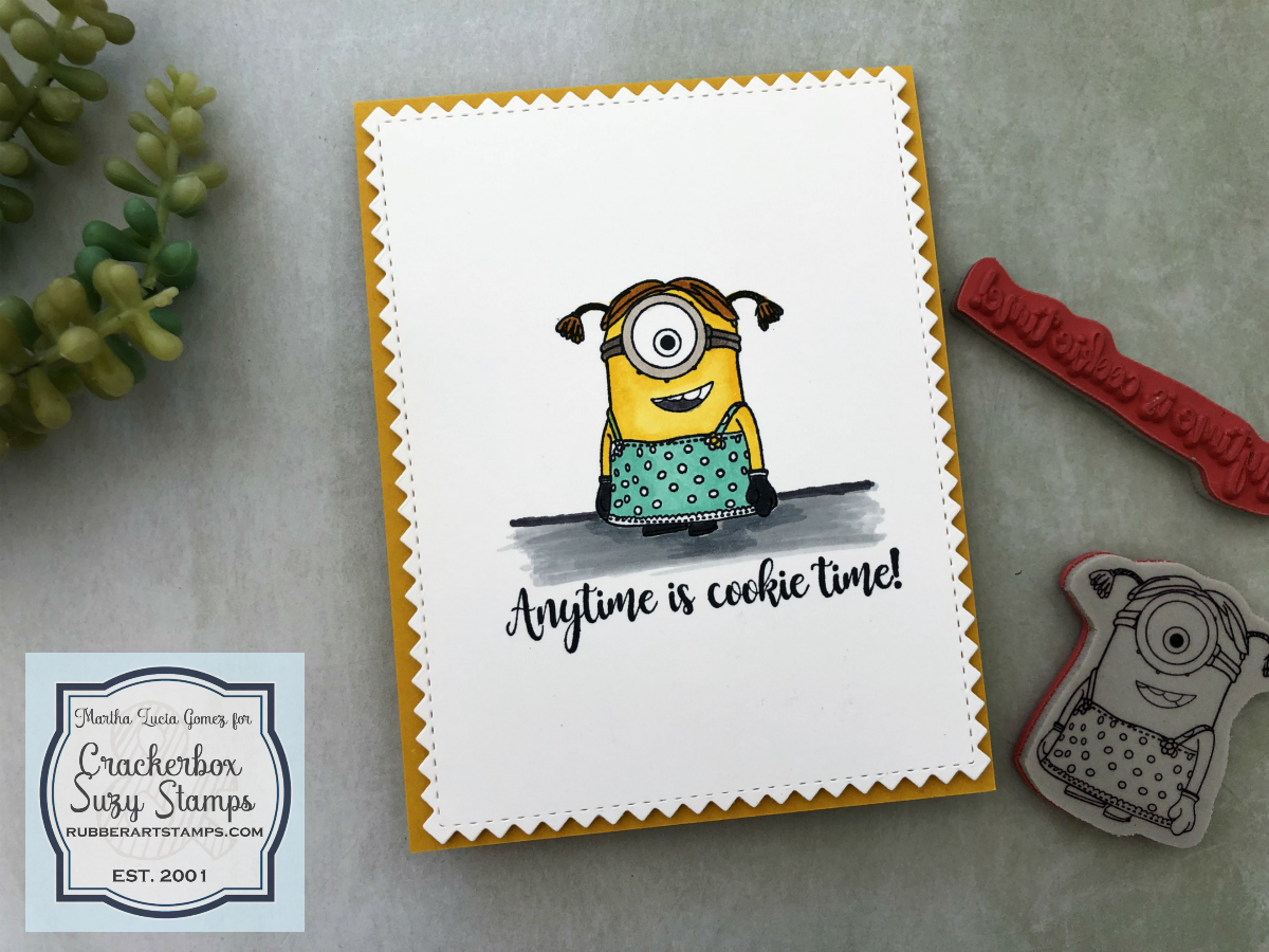 The Minions are in Crackerbox & Suzy Stamps