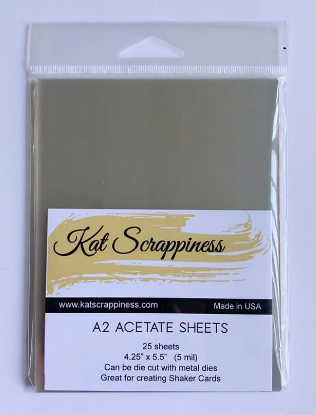 A2 Acetate Sheets of 25 Package