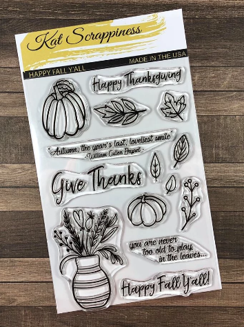 Happy Fall Y'All Stamp Set