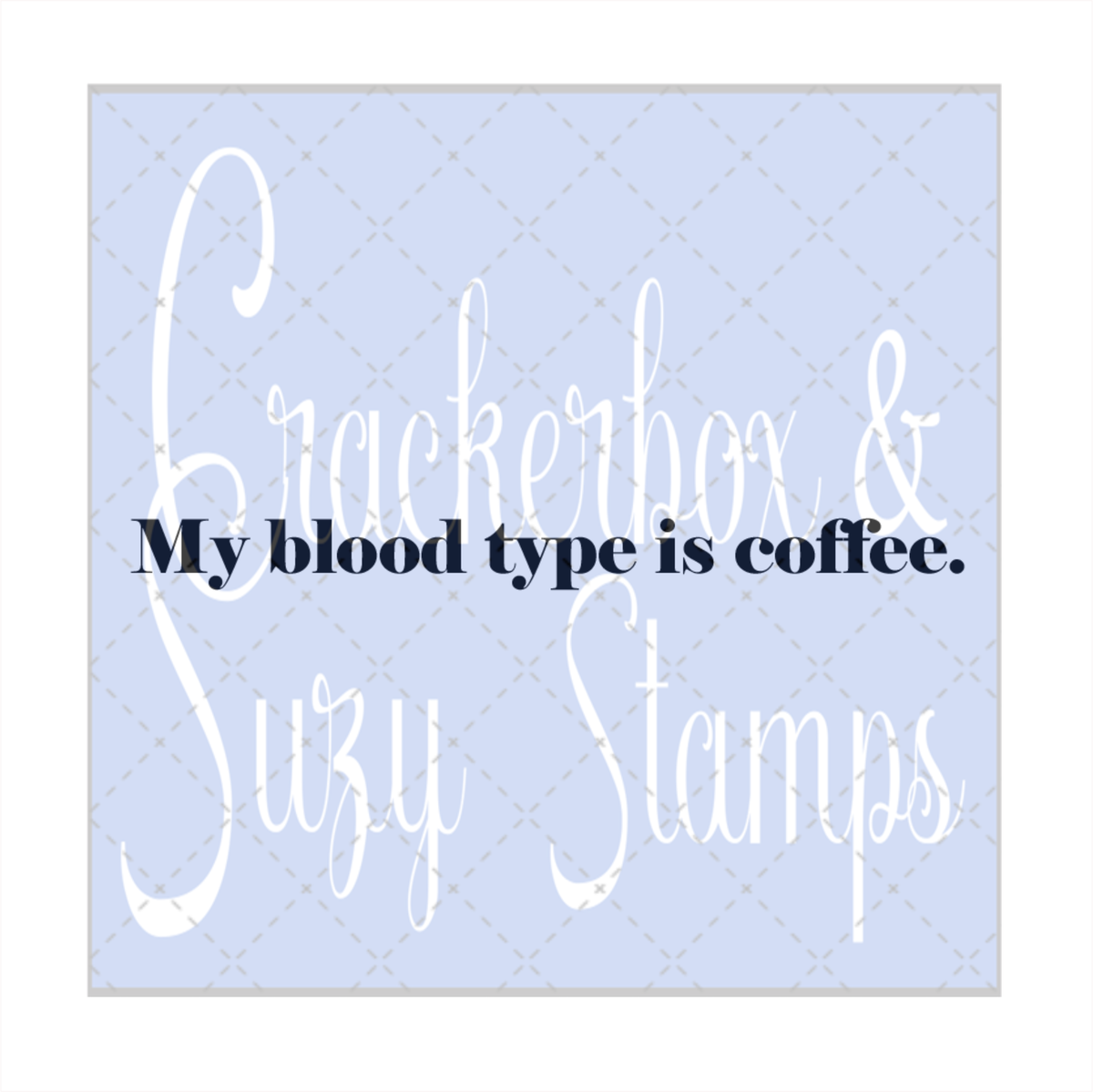Coffee Blood Stamp