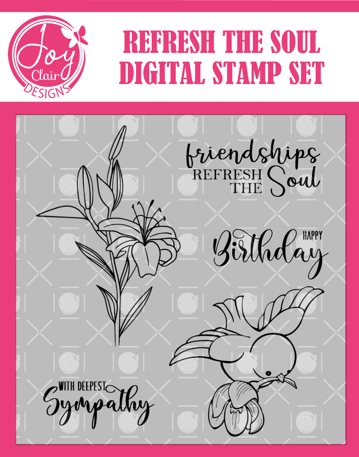 Refresh the Soul Digital Stamps
